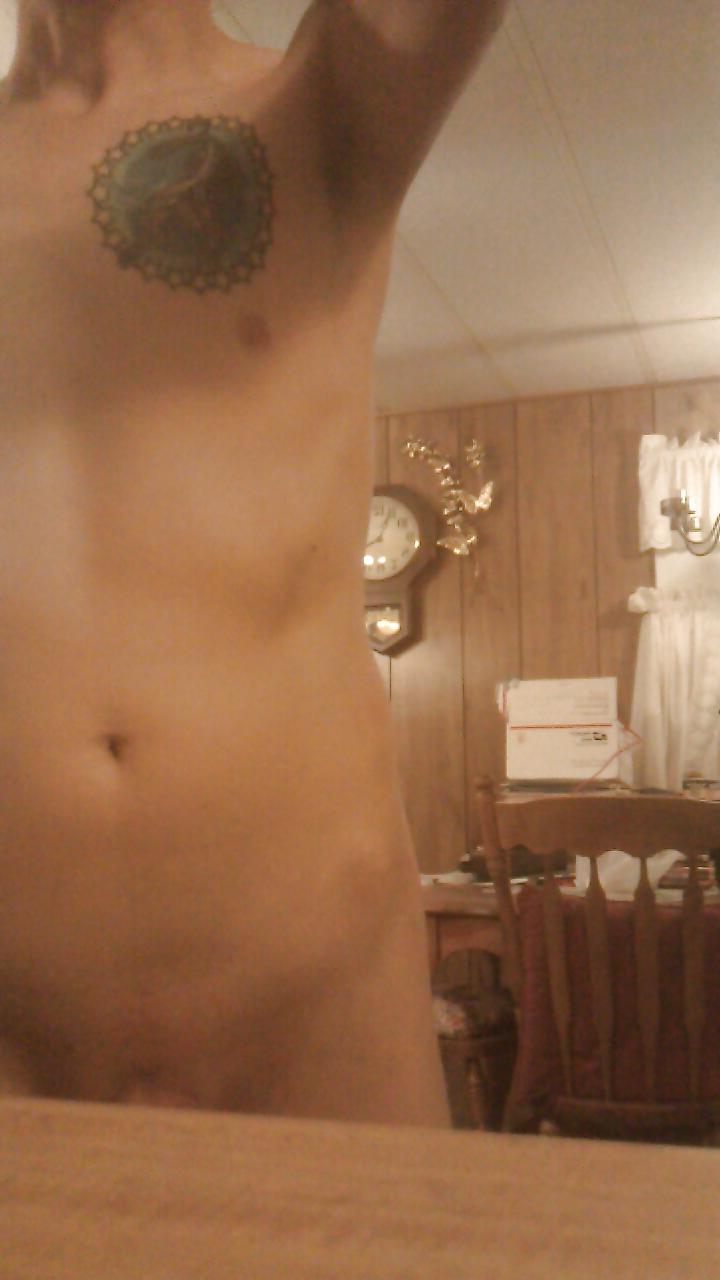 9P Me gabe naked in the kitchen