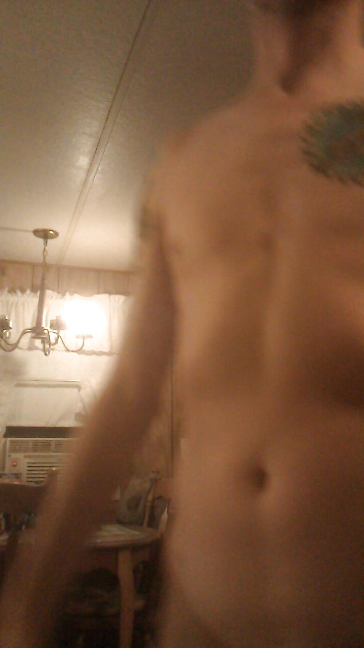 9P Me gabe naked in the kitchen