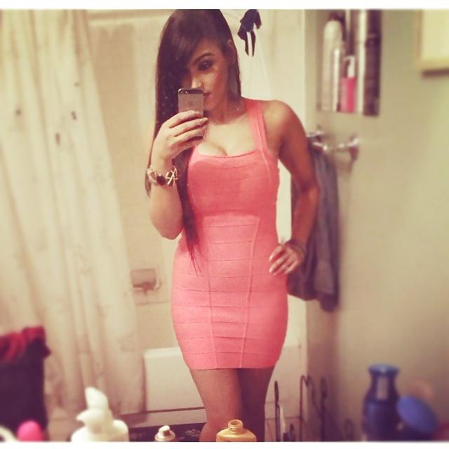 21P Young gorgeous Latina milf huge rack