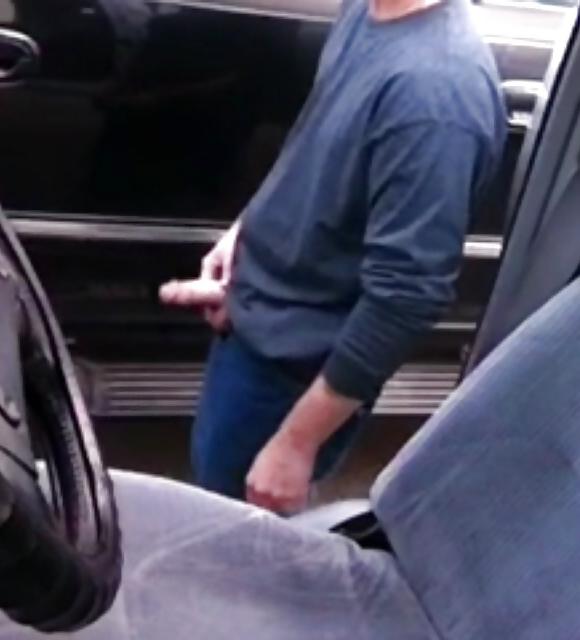 25P My dick in public