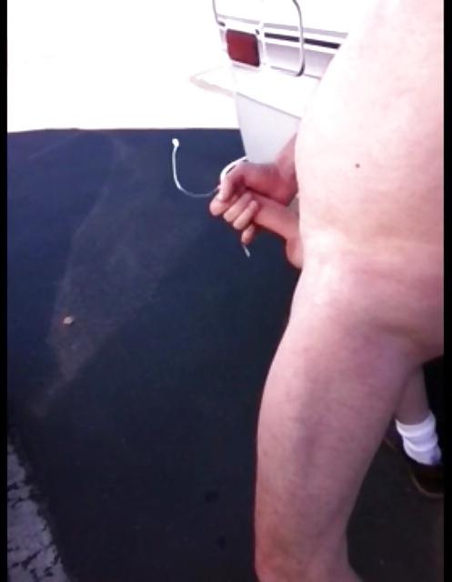 25P My dick in public