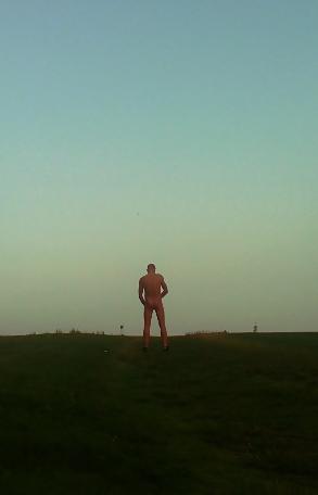 15P Pictures of me playing around on a golf court