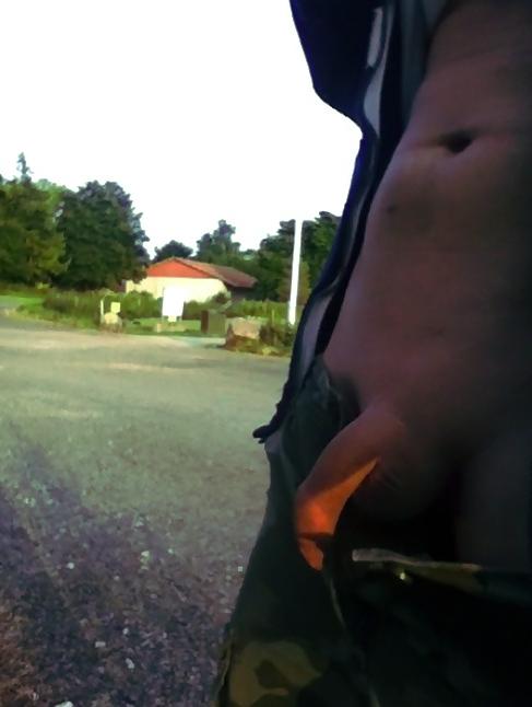 15P Pictures of me playing around on a golf court
