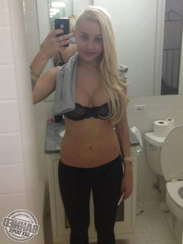 6P Amanda Bynes nude & big cleavage