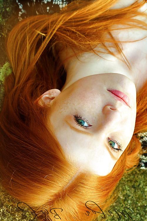 25P Redheads, red hair. Raven lovelies.