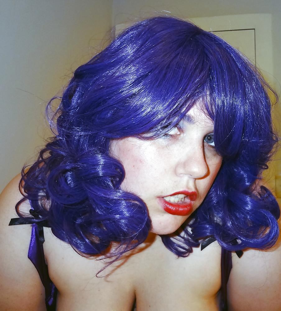 25P BBW cosplayer Skookum shows off her tits and ass