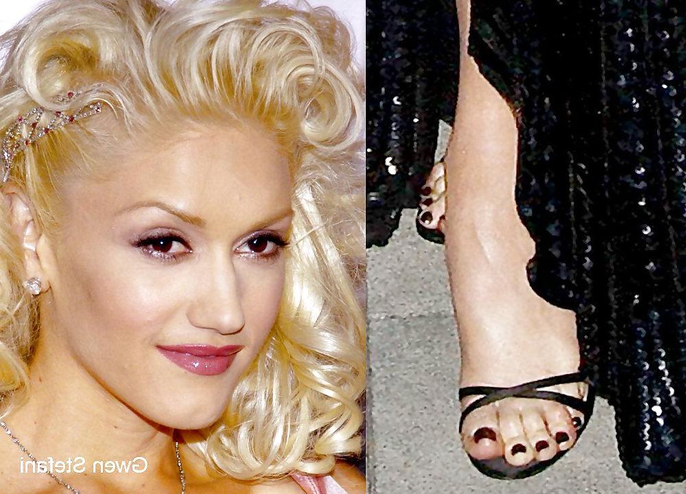 7P Gwen Stefani Feet