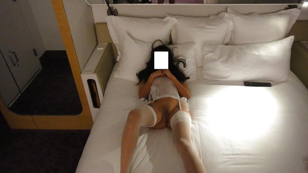 4P Korean girlfriend in sexy outfit