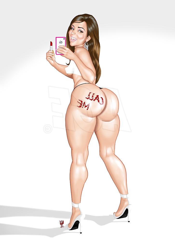 25P Sexy Black Women... Sweet Cartoon MILF and Hot Chicks 80