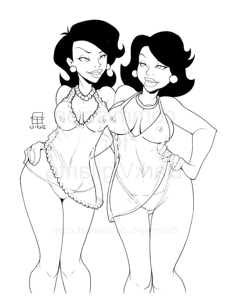25P Sexy Black Women... Sweet Cartoon MILF and Hot Chicks 80