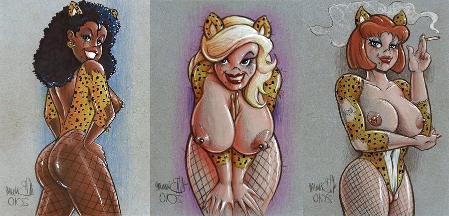 25P Sexy Black Women... Sweet Cartoon MILF and Hot Chicks 80