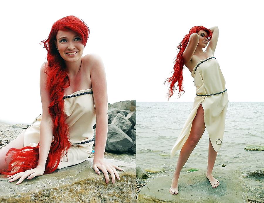 25P Red Hair, Feet Bare 8