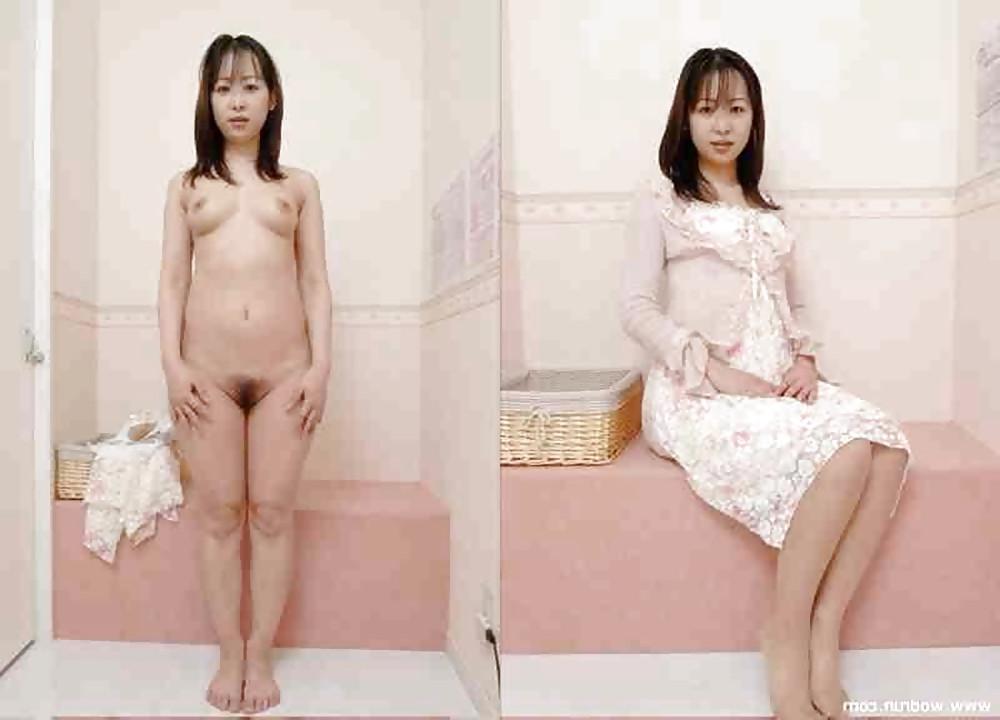 17P Dressed & Naked Asian Set 5