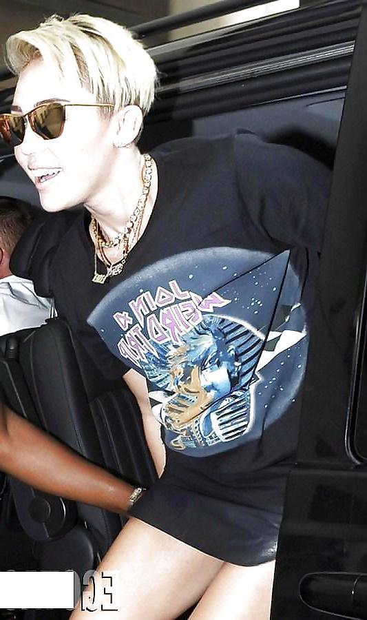 21P Miley Cyrus Sexy slip upskirt shopping in London July 2013