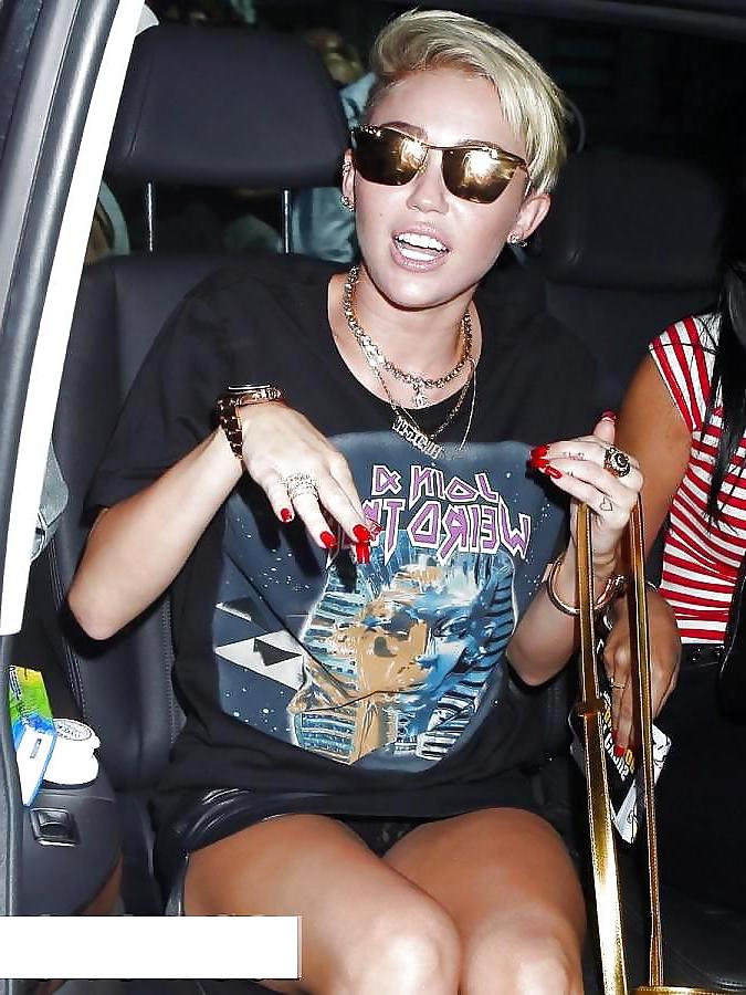 21P Miley Cyrus Sexy slip upskirt shopping in London July 2013