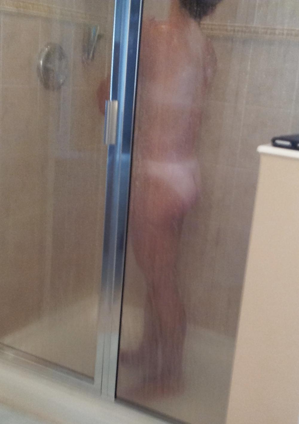 7P More shower photos of my wife 2