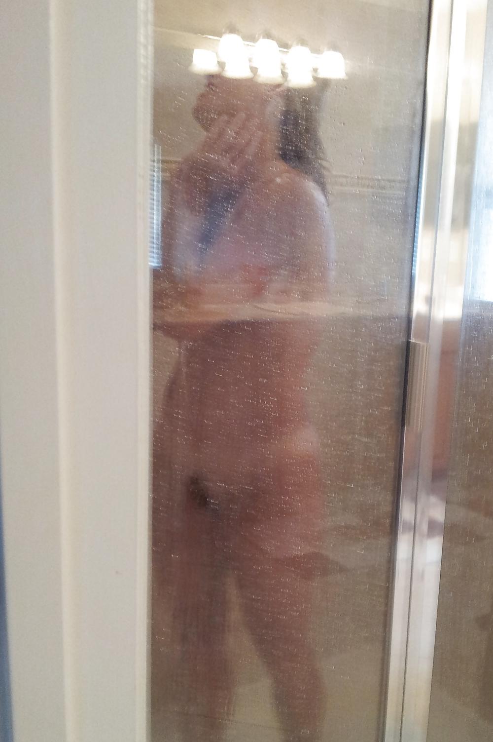 7P More shower photos of my wife 2