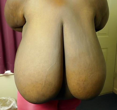 6P Huge Ebony BBW Titties