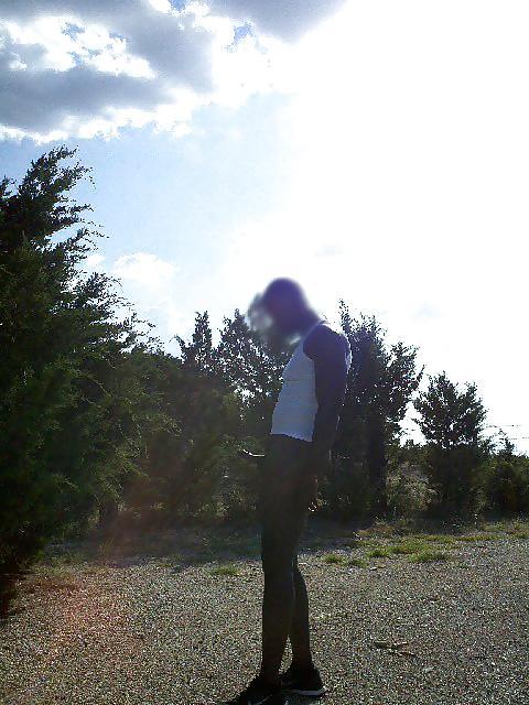 25P Black Man Naked Outdoors 6