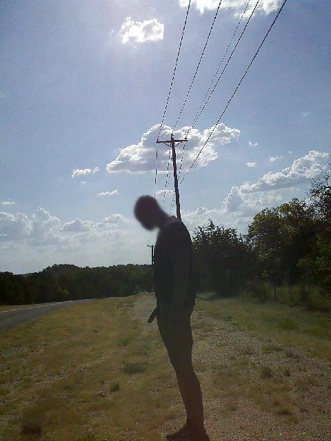 25P Black Man Naked Outdoors 6