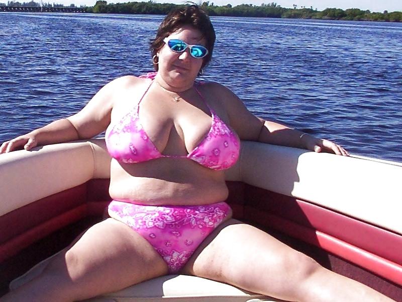 19P FAT BBW Wife Bathingsuit and corsette pics AKA Plumpmisty