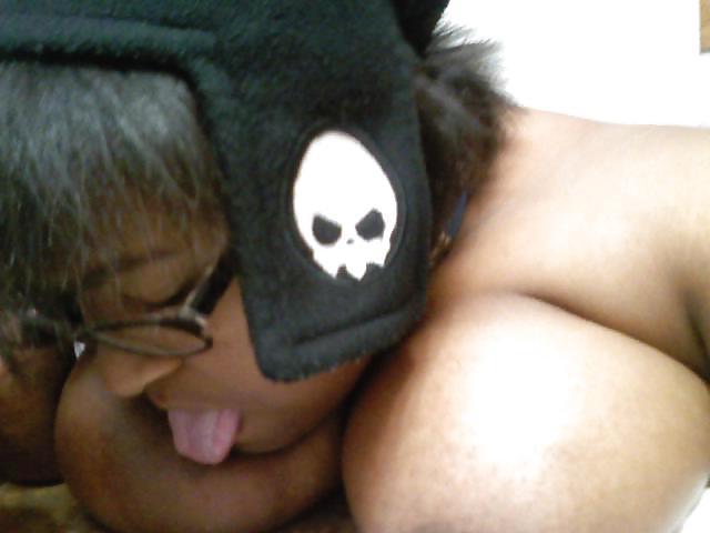 12P Cute Chubby Black Teen