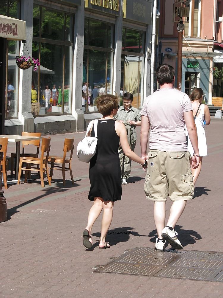 25P Wives In See Through Clothes In Public