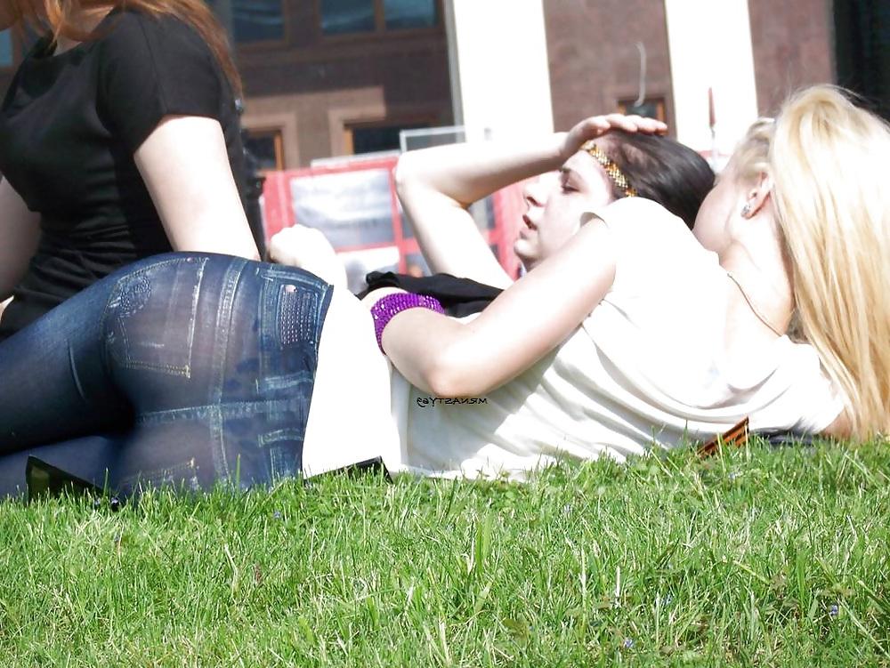 25P Wives In See Through Clothes In Public