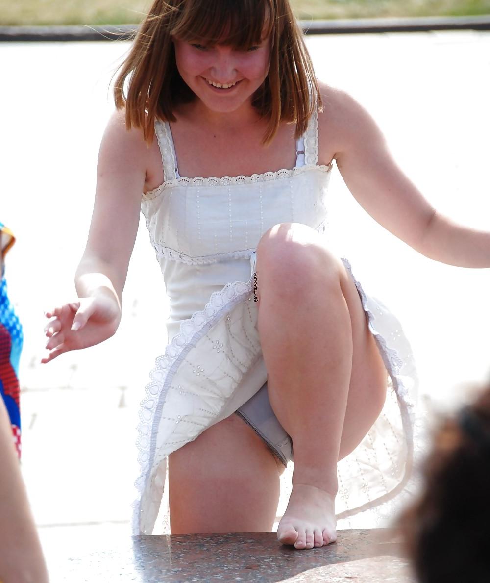 22P Hot Collection Of Wives Sexy Upskirts In Public