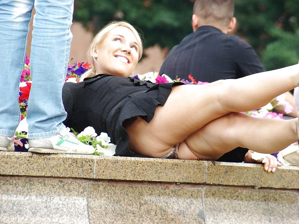 22P Hot Collection Of Wives Sexy Upskirts In Public