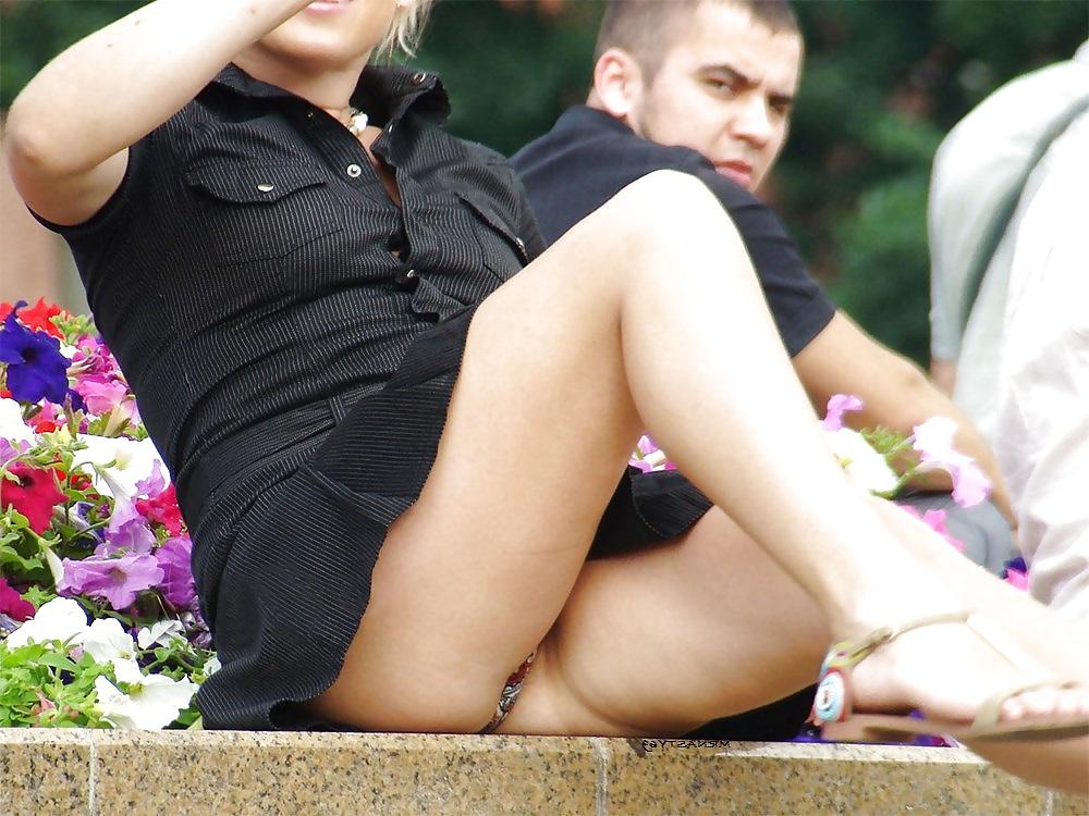 22P Hot Collection Of Wives Sexy Upskirts In Public