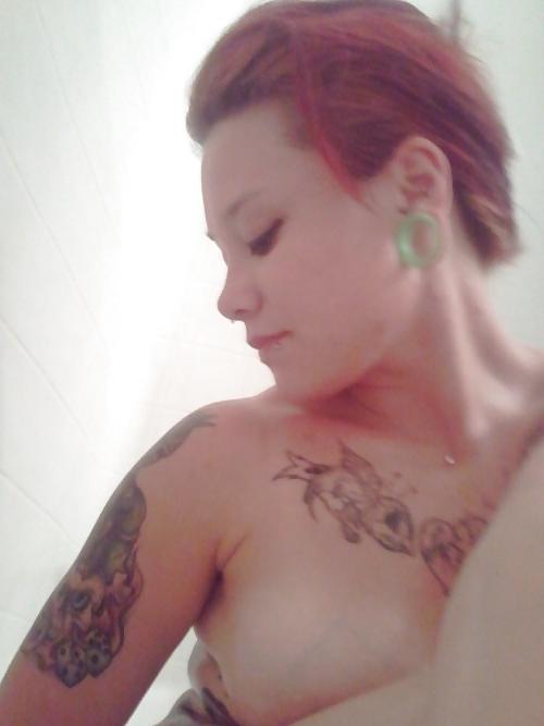 18P Goth and Tattooed