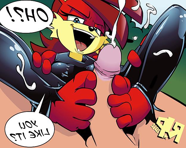 20P Furry foot fetish