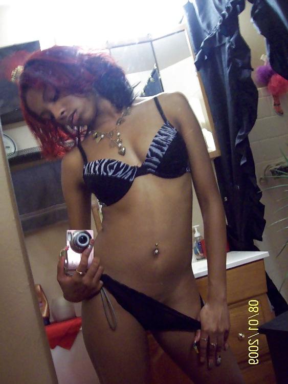 11P Self shot black teen