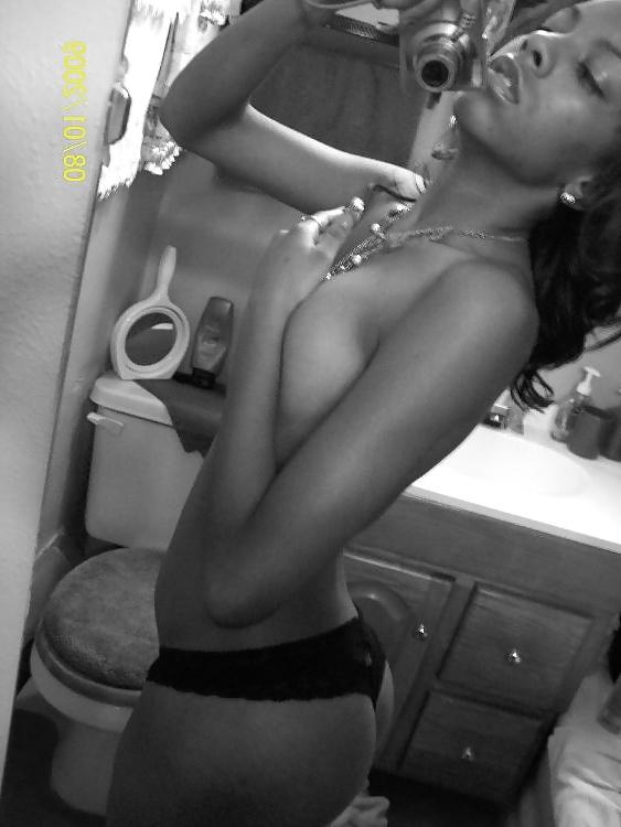 11P Self shot black teen