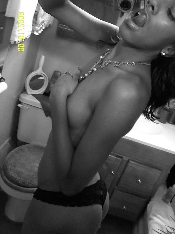 11P Self shot black teen