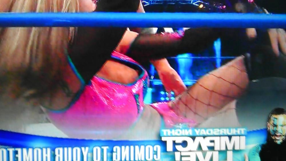 9P TNA Knockouts Velvet Sky nip slip