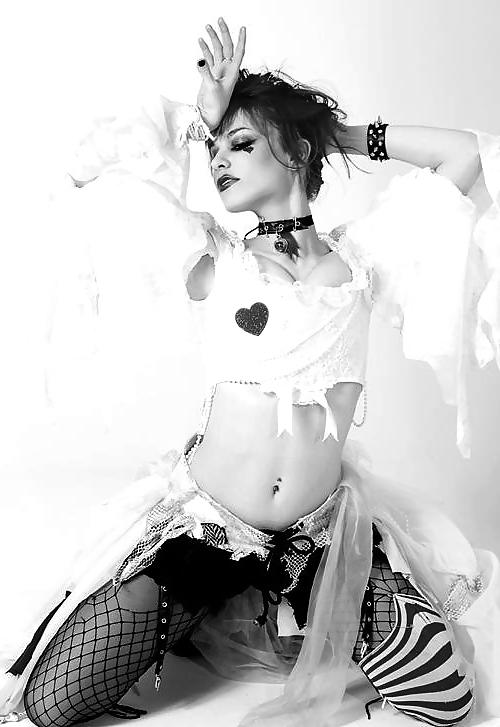 24P Goth style....