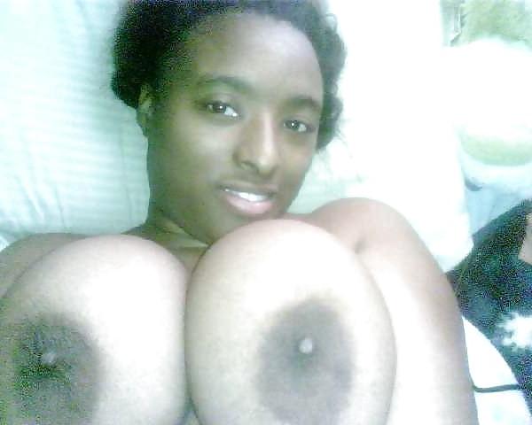 25P Black amateur tits