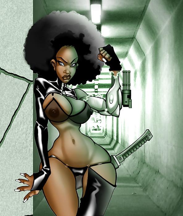 25P Sexy Black Women... Delicious Cartoon Chicks 65