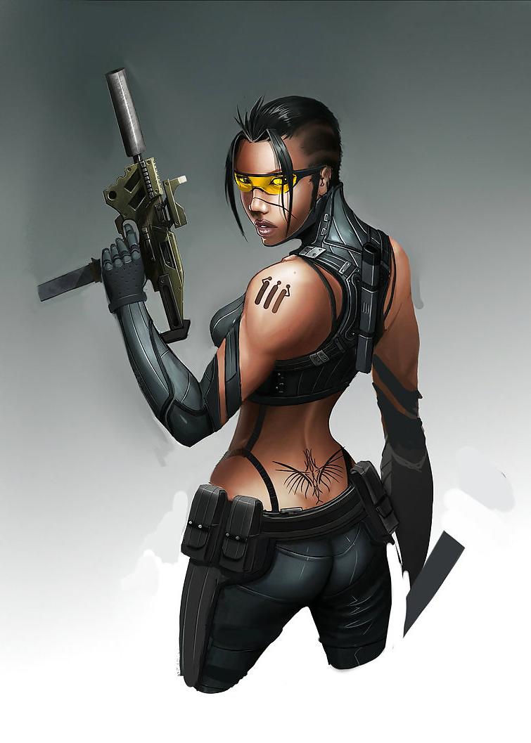 25P Sexy Black Women... Delicious Cartoon Chicks 65