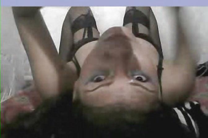 15P Asian messy face on cam helped by mum