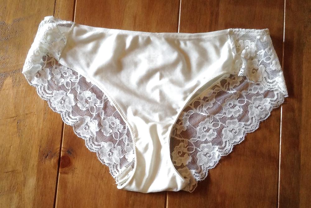 5P Wife's Satin & Lace Panties