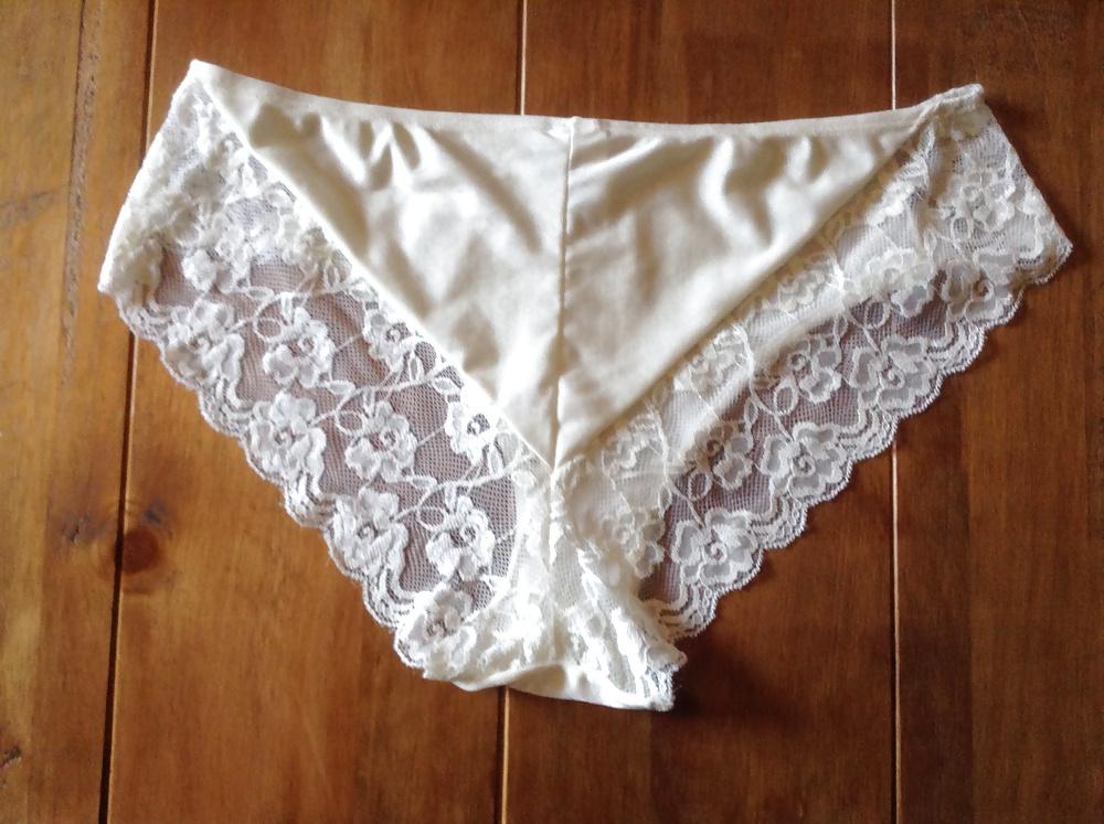 5P Wife's Satin & Lace Panties