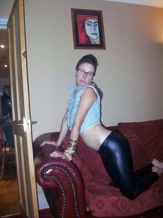 6P British Chav Dawn Halligan Leeds