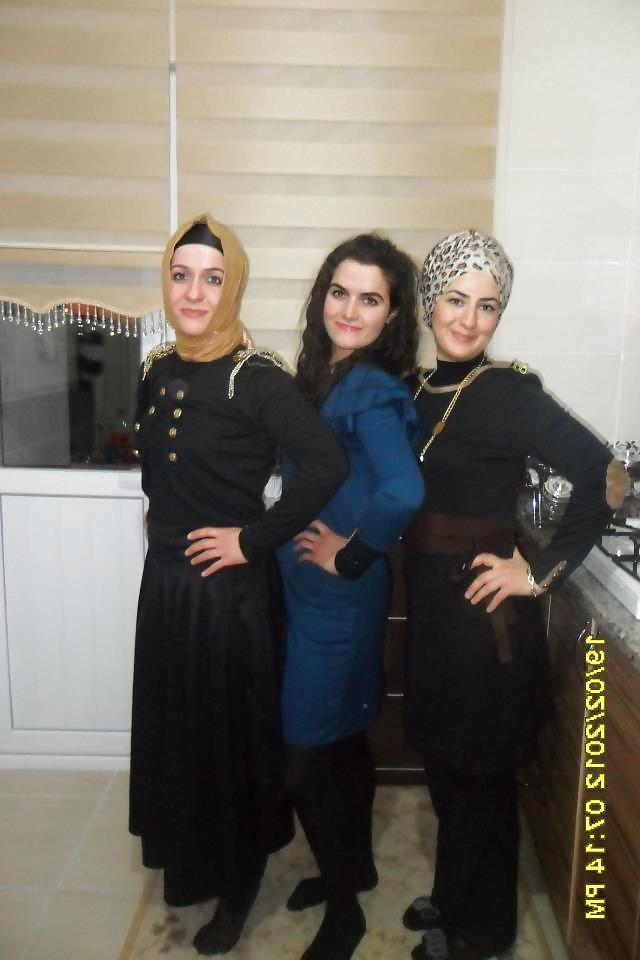 5P Turbanli arab turkish hijab muslim
