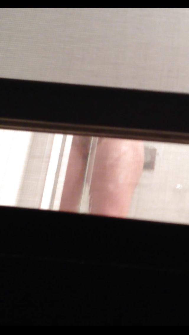 25P Hot teen shower voyeur