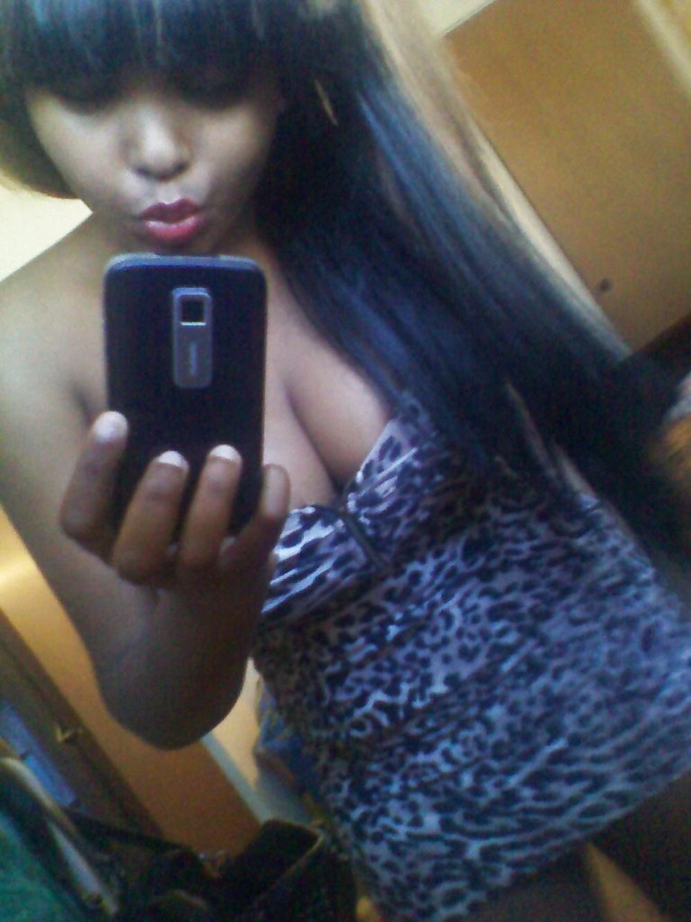 25P Would you like a tit wank from my busty black boobs?