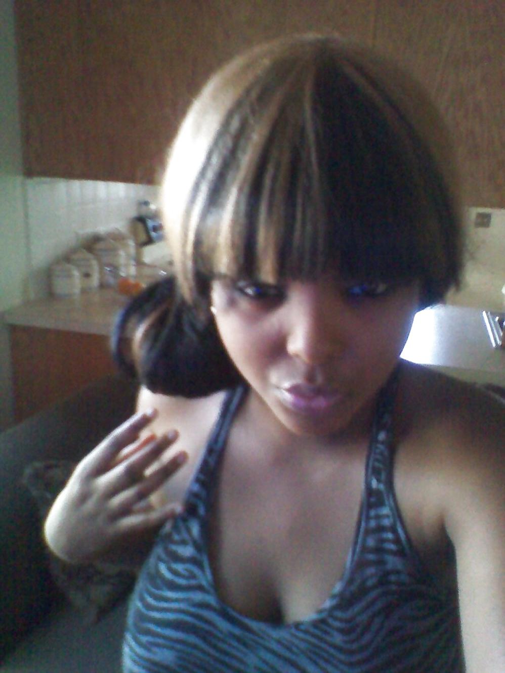 25P Would you like a tit wank from my busty black boobs?