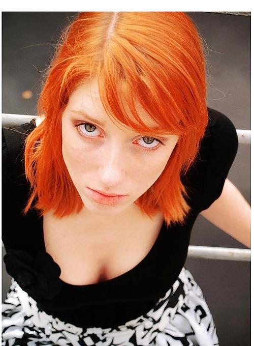 25P Girls with red hair and, or green eyes.